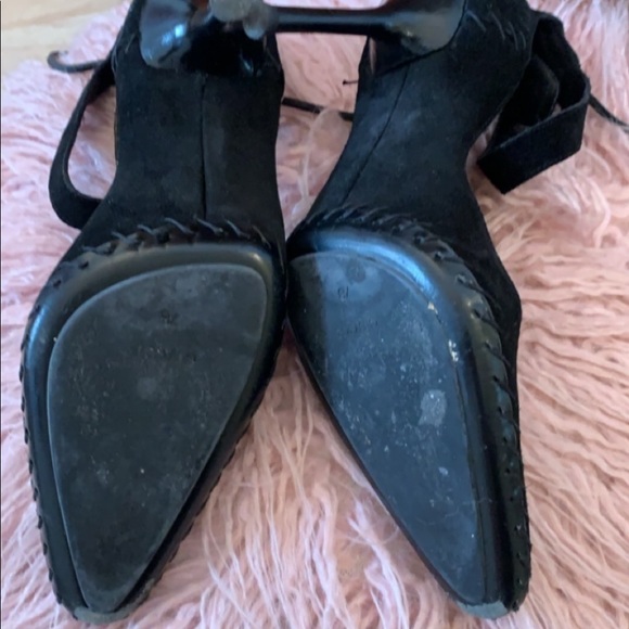 GUCCI ❤️Gorgeous Black handmade Suede shoes!!! - Picture 6 of 10